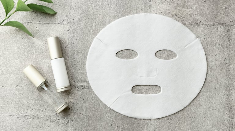 Nourishing facial skin care treatment for face and neck support