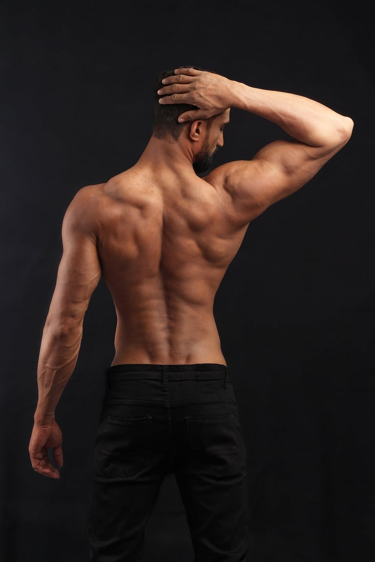 Athletic body sculpting for strength and muscle definition